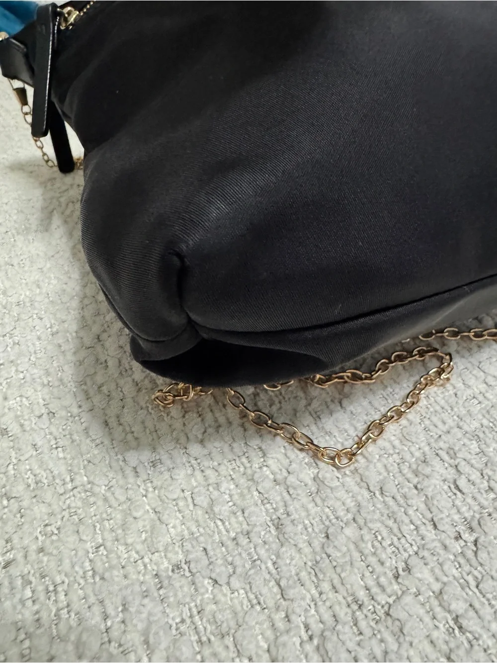 Kate Spade Keisha Blake Avenue Black Durable Nylon Crossbody with Gold Hardware